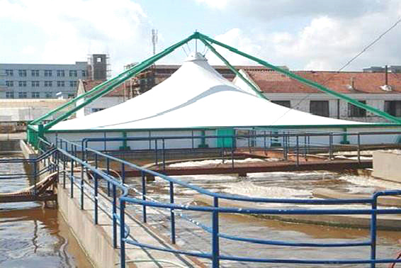 膜結構污水池蓋